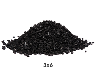 Carvão Ativo Granulado 3x6
